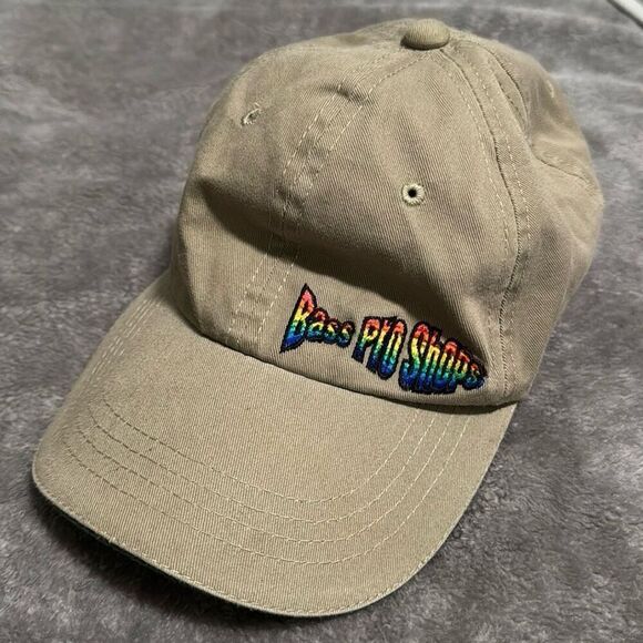Bass Pro Shops Rainbow Fish Ball Cap Unisex - Picture 1 of 5